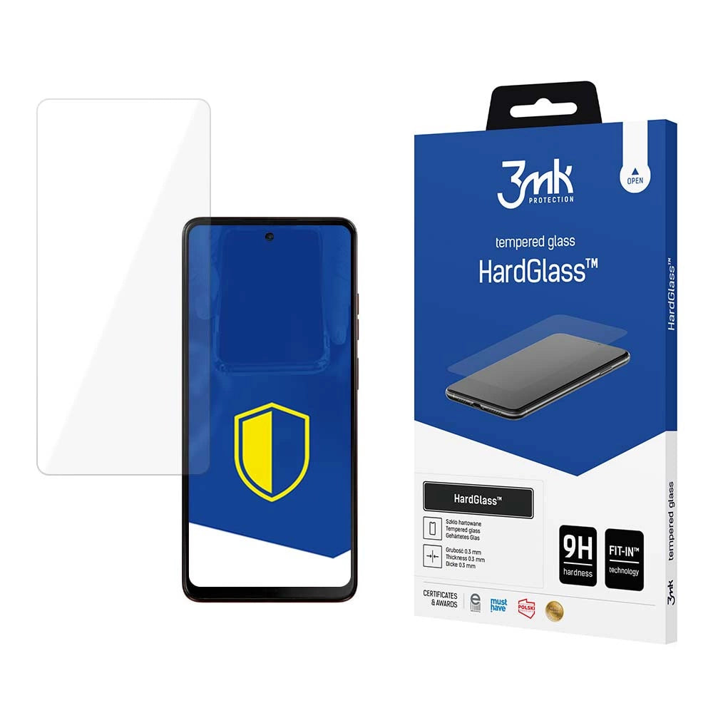 9H 3mk HardGlassTM glas til Motorola Moto G04 / G24 / G34 5G
