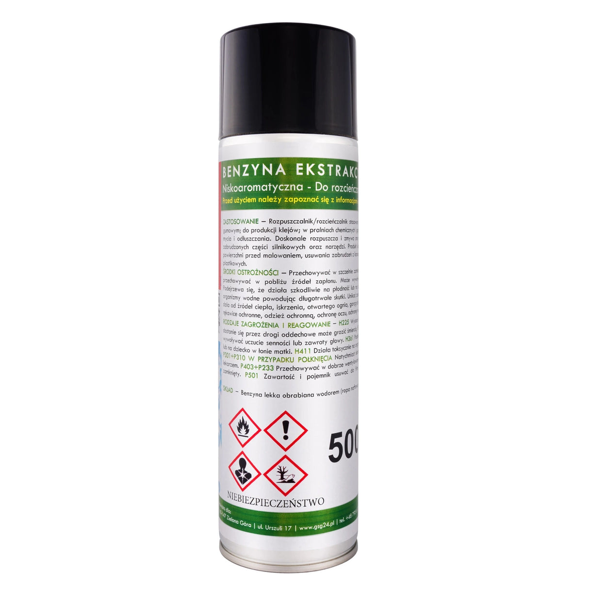 Ekstraktionsnafta i aerosol B-MAX Spray 500ML