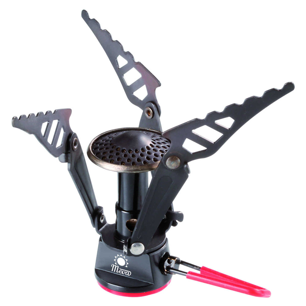 Den letteste turist komfur til gas patroner (ventil eller tråd) SPARK 80gram 2.6kW