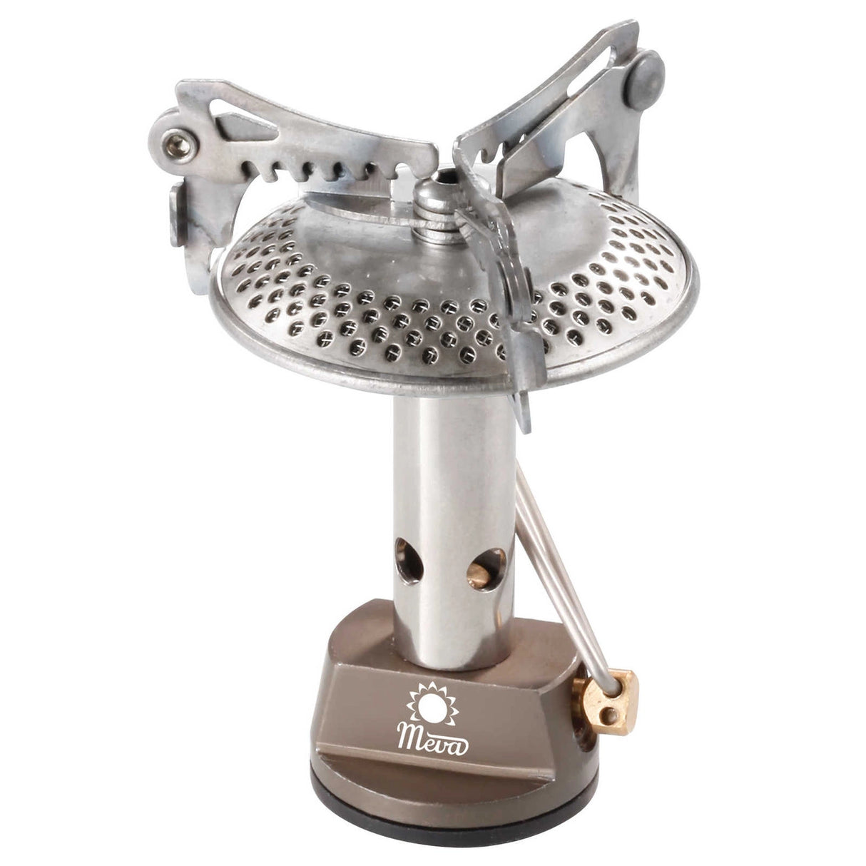 Den letteste turist komfur til gas patroner (ventil eller tråd) HIKER 70gram 2.4kW