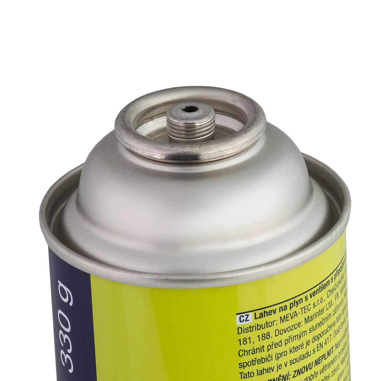 Injektionskasse, gaskasse PB, ventiltråd 7/16 - 330 g