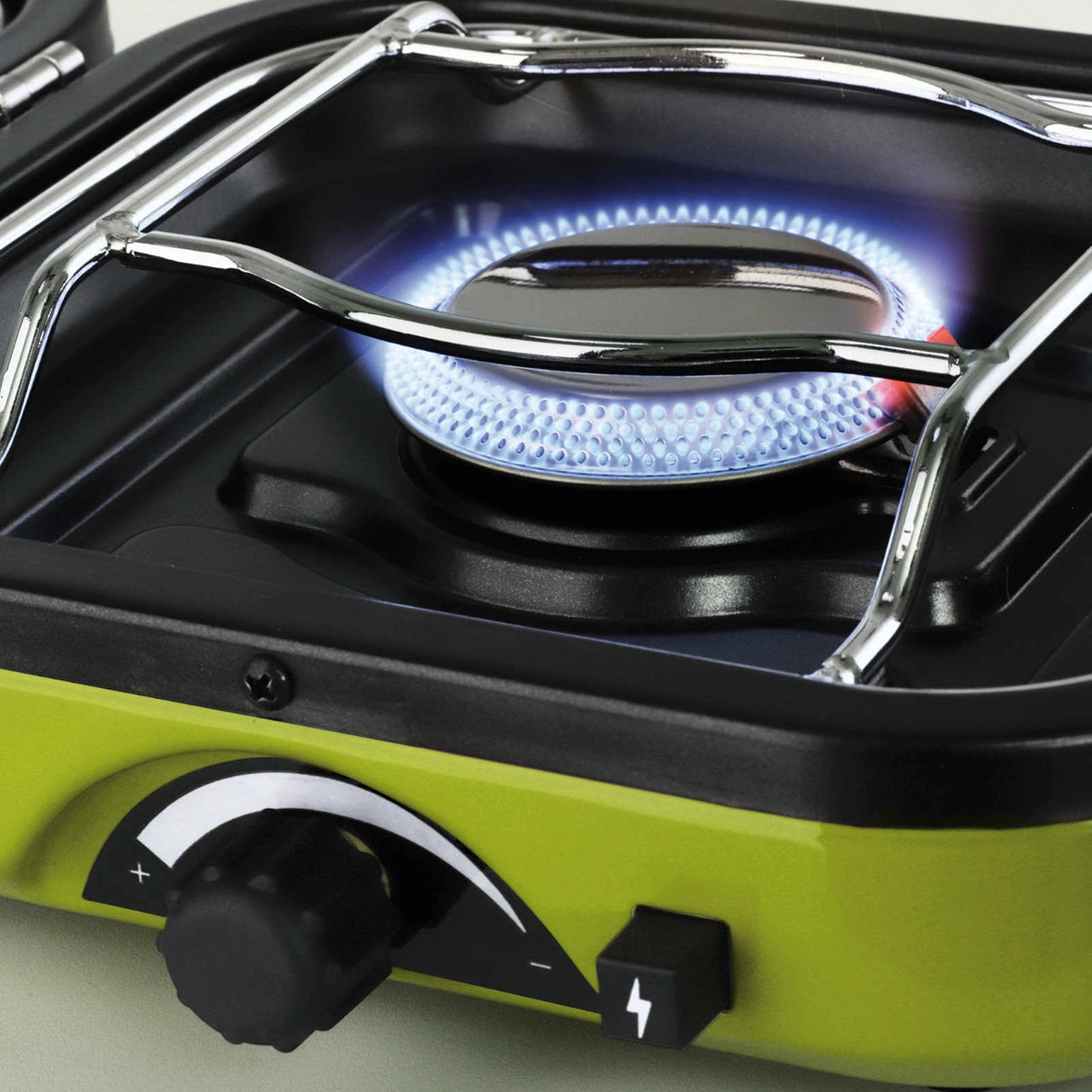 DUAL COMPACT + GRILL dobbelt campingovn