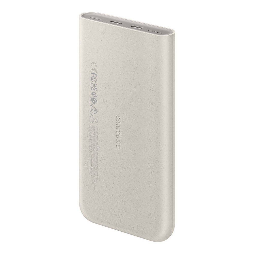 Powerbank Samsung EB-U2510XUEGEU induktiv 10000 mAh 2x USB-C 25W SFC - beige