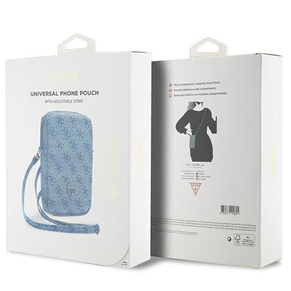 Gæt Zip 4G Triangle taske - blå