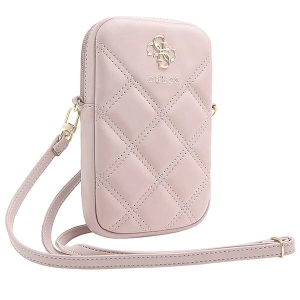 Gæt Zip Quilted 4G taske - pink