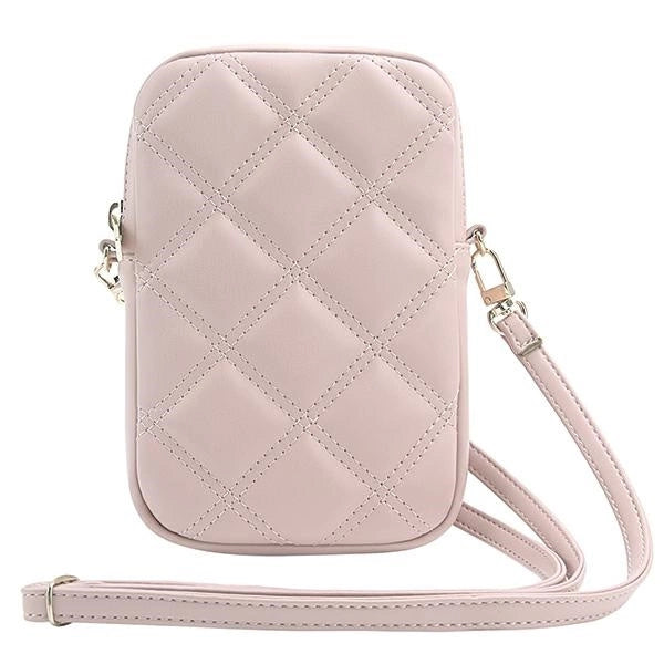 Gæt Zip Quilted 4G taske - pink