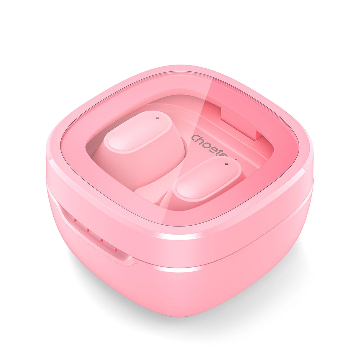 Choetech MEMS trådløse TWS Bluetooth 5.3 hovedtelefoner - lyserød