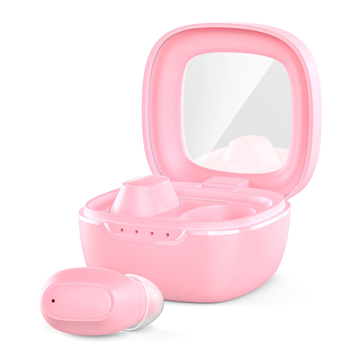 Choetech MEMS trådløse TWS Bluetooth 5.3 hovedtelefoner - lyserød