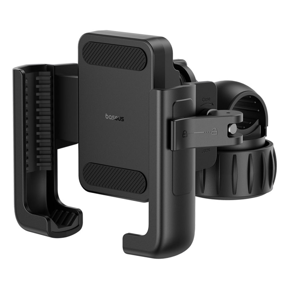 Baseus GoTrip Phone Holder for Bike, Scooter, Moped - Black