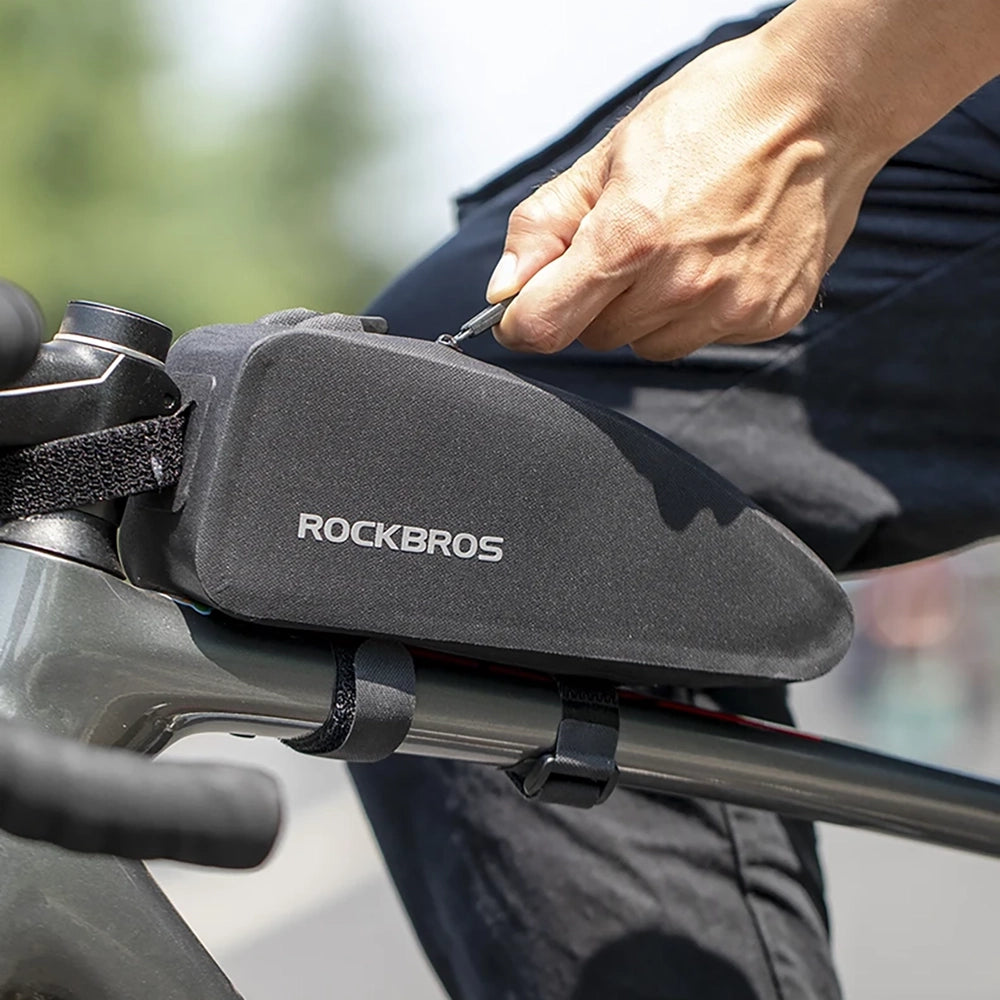 Rockbros AS-019 cykelrammesæk vandtæt 1,5 l - sort