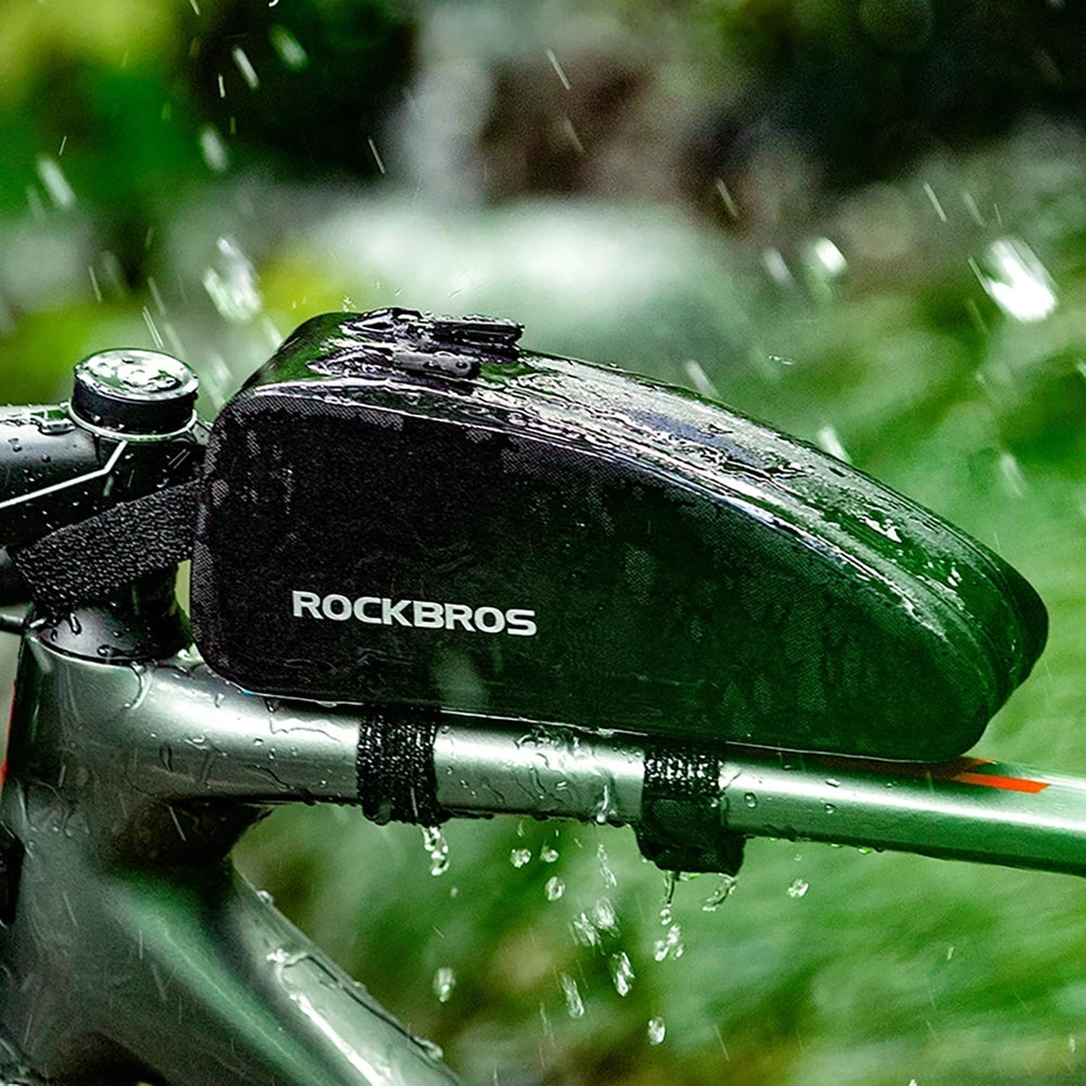 Rockbros AS-019 cykelrammesæk vandtæt 1,5 l - sort