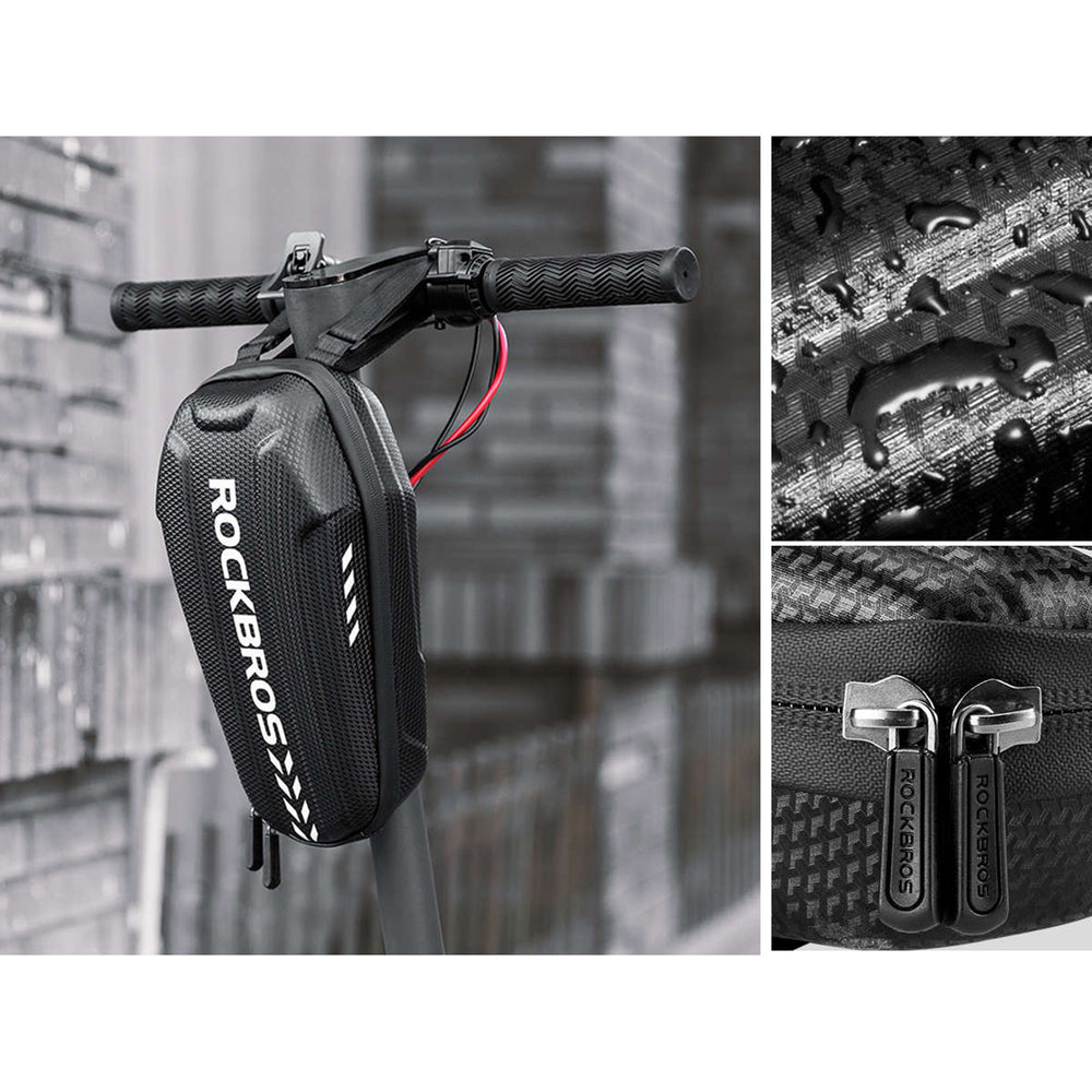 Rockbros B62 Bike Bag for Handlebar or Frame 2L - Black