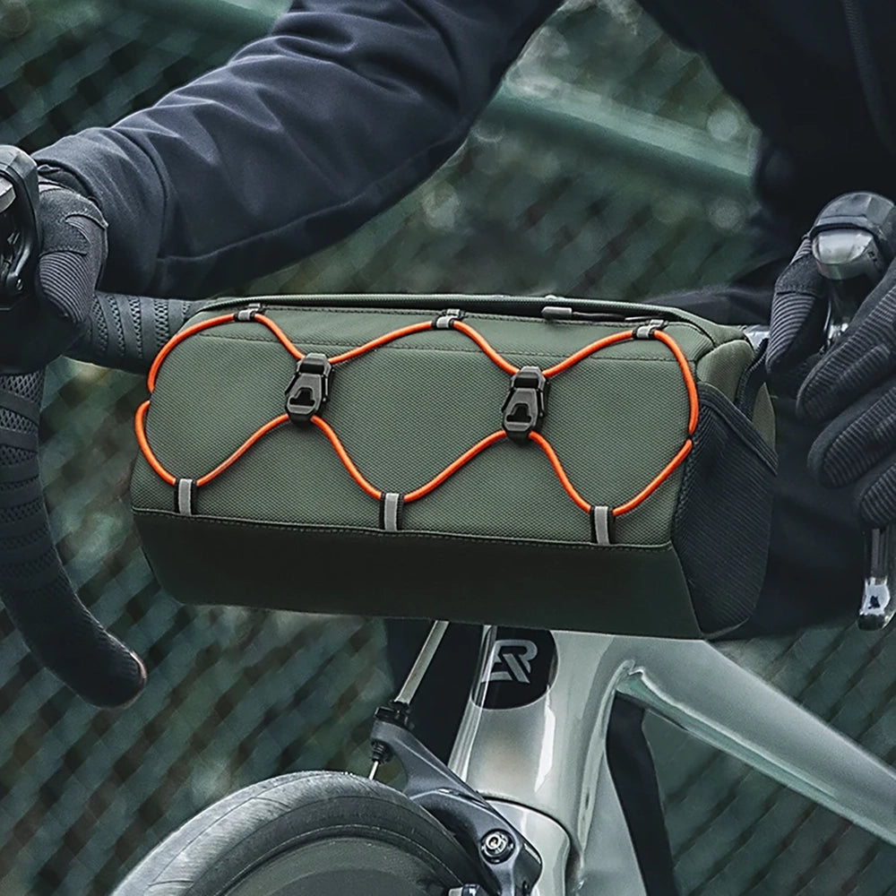 Rockbros 30110054001 cykelstangspose 2.2 l - grøn