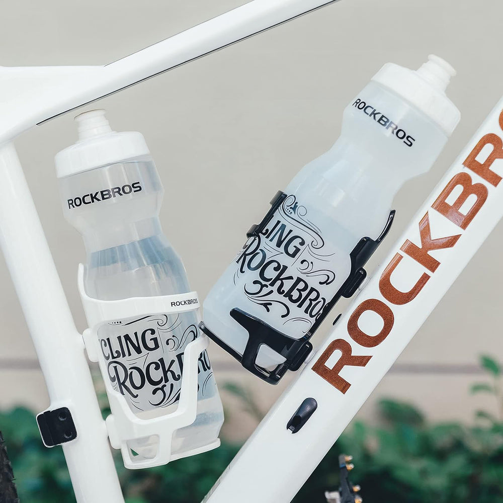 Rockbros 31210012002 bicycle bottle holder - white