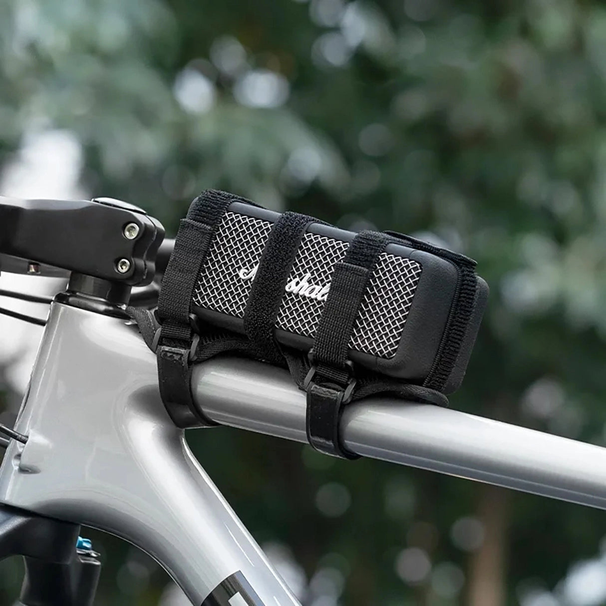Rockbros 50210064001 Velcro Bike Strap for Bluetooth Speaker or Water Bottle - Black