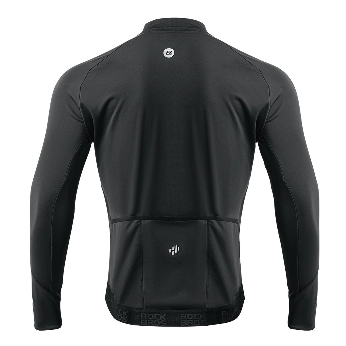 Rockbros Fall/Winter Long Sleeve Cycling Jacket L - Black