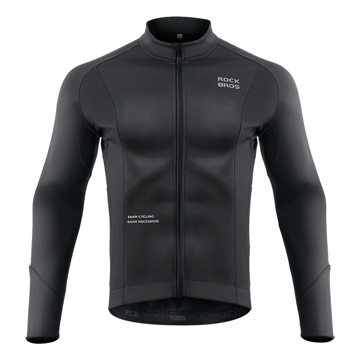 Rockbros Fall/Winter Long Sleeve Cycling Jacket XL - Black