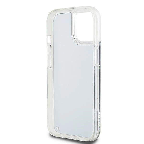 DKNY Liquid Glitter Big Logo iPhone 15 Plus / 14 Plus Case - sort