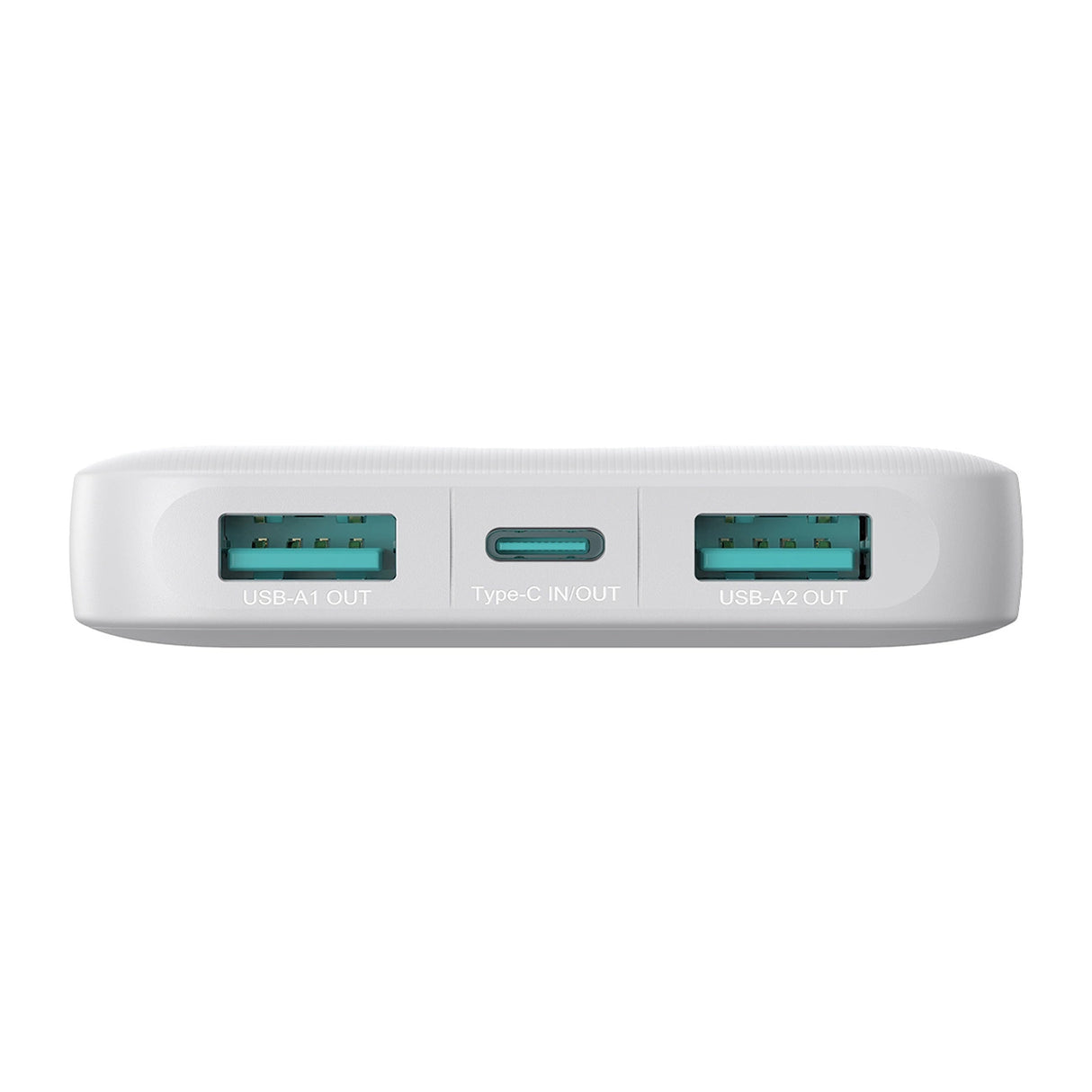 Powerbank Joyroom JR-PBF12 10000mAh 2.4A 2x USB-A 1x USB-C - hvid