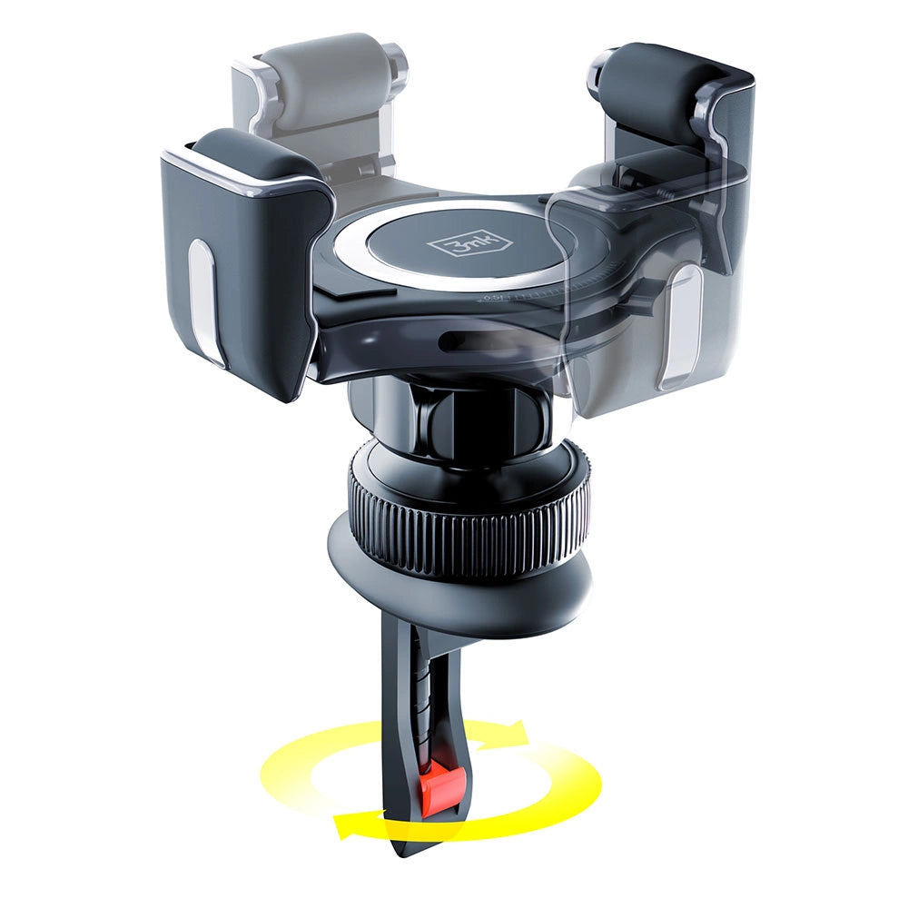 3mk Memo Hug biltelefonholder til luftventil - sort