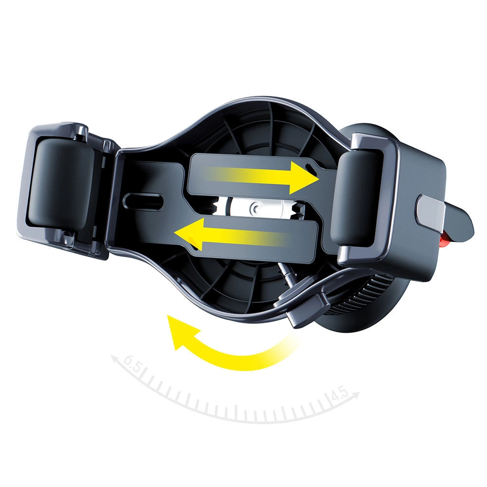 3mk Memo Hug biltelefonholder til luftventil - sort