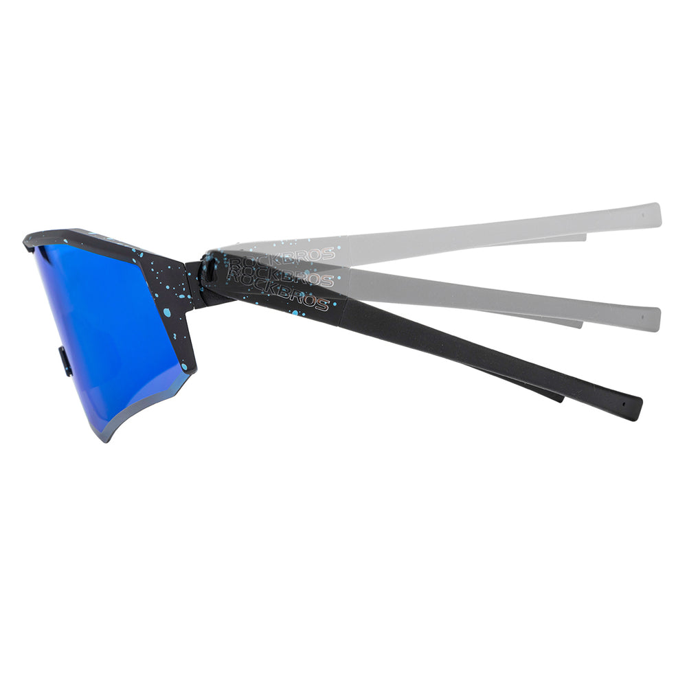 Rockbros SP297 polariserende cykelbriller - sort
