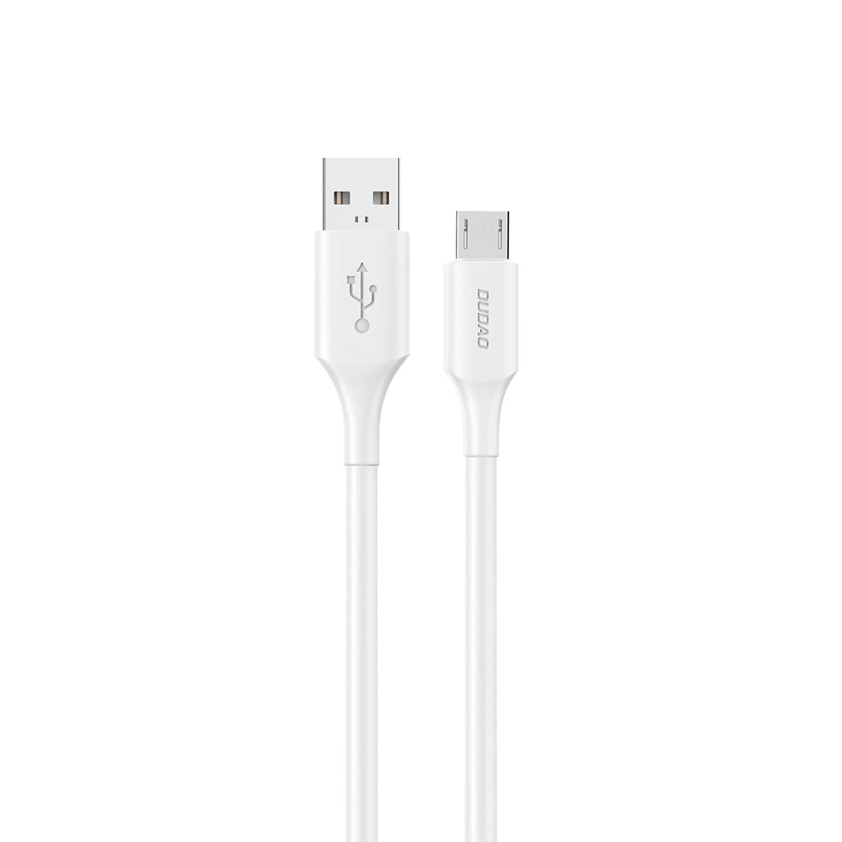 Dudao L2SM USB-A / micro USB 6A kabel 1,2 m - hvid