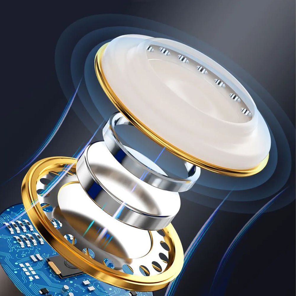 Dudao X1PROT In-Ear Wired USB-C Headphones 1.2m - sort