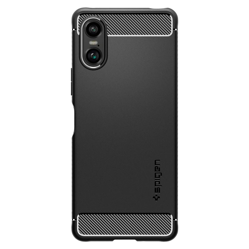Spigen Rugged Armor Case for Sony Xperia 10 VI - Matte Black
