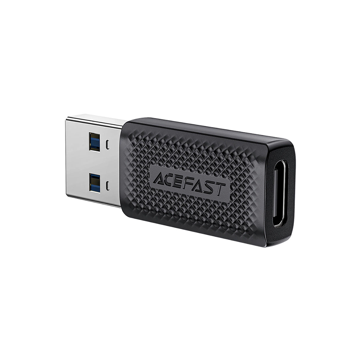 Acefast J2 USB-C 3.0 (kvindelig) til USB-A 3.0 (mandlig) 5Gb/s Adapter - sort