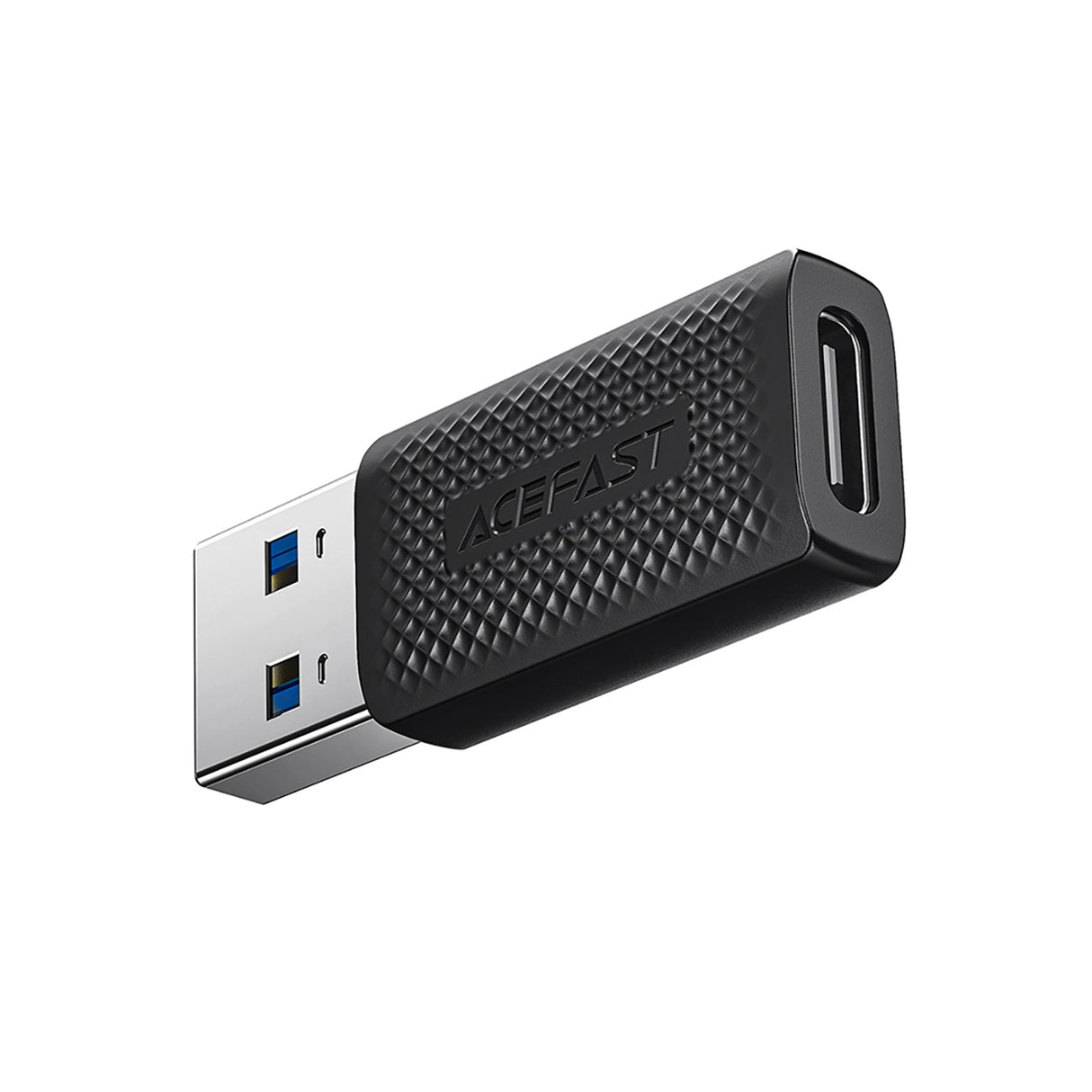 Acefast J2 USB-C 3.0 (kvindelig) til USB-A 3.0 (mandlig) 5Gb/s Adapter - sort