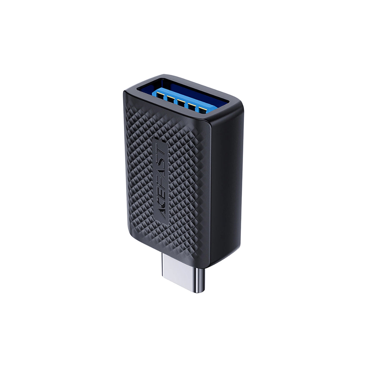 Acefast J1 USB-A 3.0 (kvindelig) til USB-C 3.0 (mandlig) 5Gb/s Adapter - sort