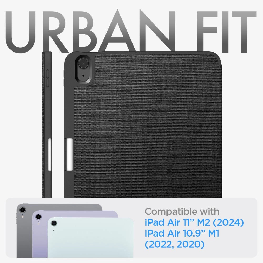 Spigen Urban Fit Case for iPad Air 10.9'' 4/5 2020-2022 / 11.6'' 2024 - Black