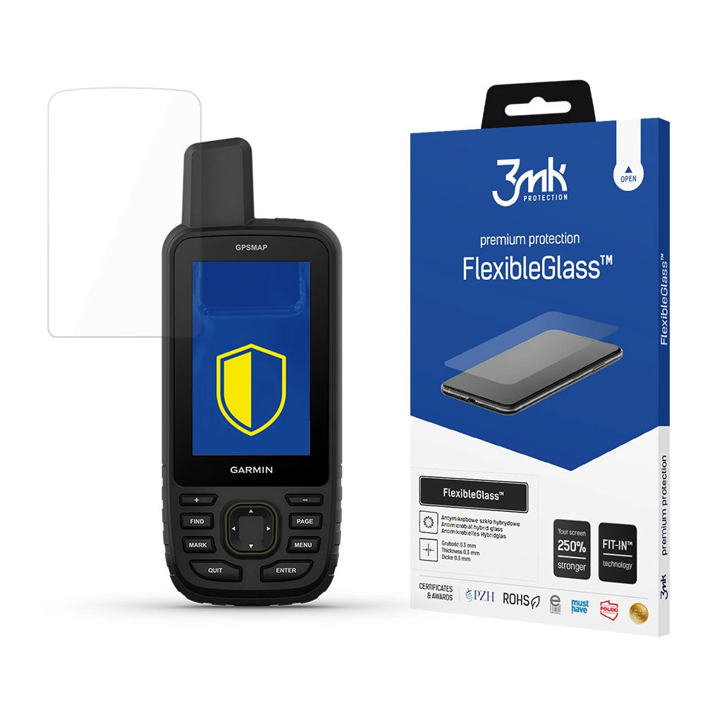 3mk FlexibleGlass Hybrid Glass for Garmin GPSMAP 67
