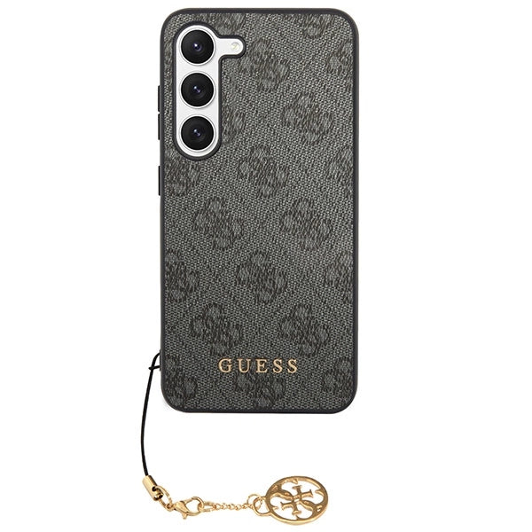Guess 4G Charms Collection-kasse til Samsung Galaxy A35 - sort