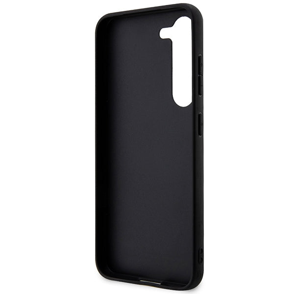 Guess 4G Big Metal Logo-hylster til Samsung Galaxy A55 - sort