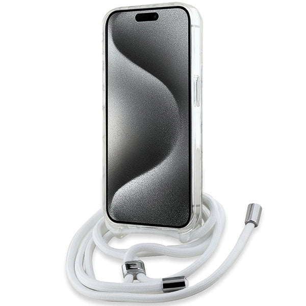 Karl Lagerfeld IML Choupette Head & Cord MagSafe case for iPhone 14 Pro - transparent