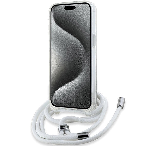 Karl Lagerfeld IML Choupette Head & Cord MagSafe case for iPhone 14 / 13 / 15 - transparent