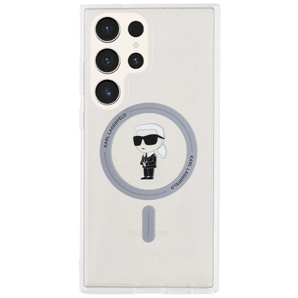 Karl Lagerfeld IML Ikonik MagSafe case for Samsung Galaxy S24 Ultra - transparent