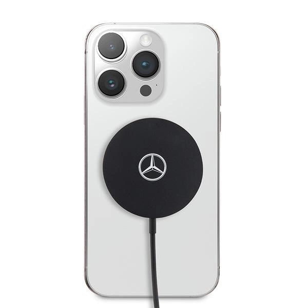 Mercedes 15W MagSafe induktiv oplader - sort