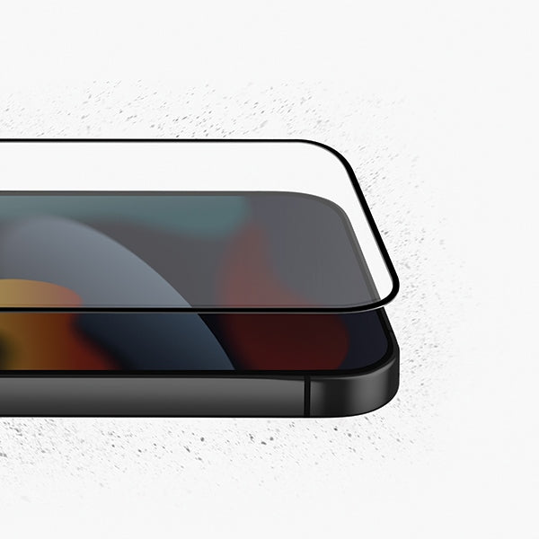 Uniq Optix Matte frostet hærdet glas til iPhone 14 / 13 / 13 Pro med applikator