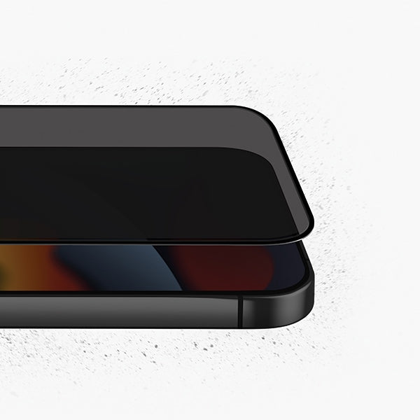 Uniq Optix Privacy tempereret glas til iPhone 14/13/13 Pro med applikator