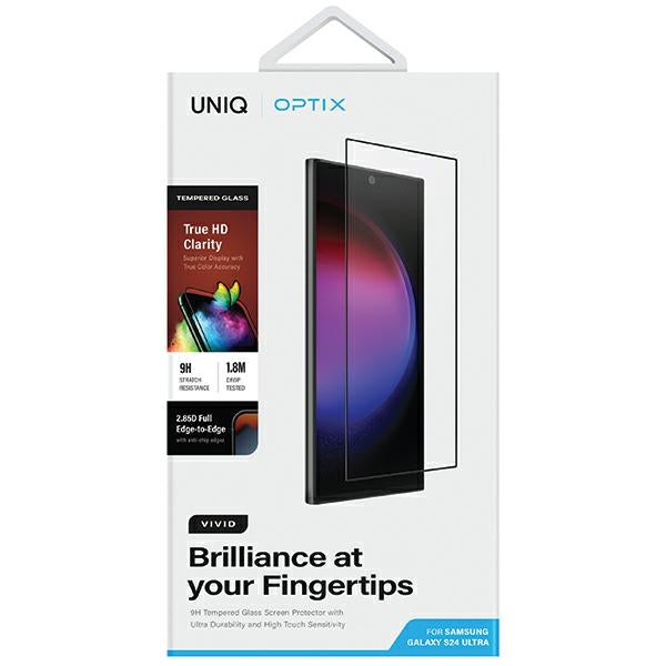 Uniq Optix Vivid glas til Samsung Galaxy S24 Ultra med applikator
