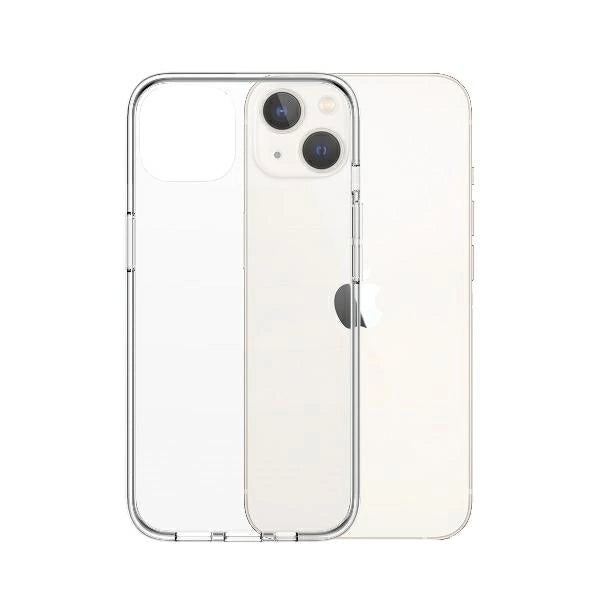 PanzerGlass ClearCase antibakteriel beholder med Military Grade certifikat til iPhone 13 / 14 / 15 - gennemsigtig