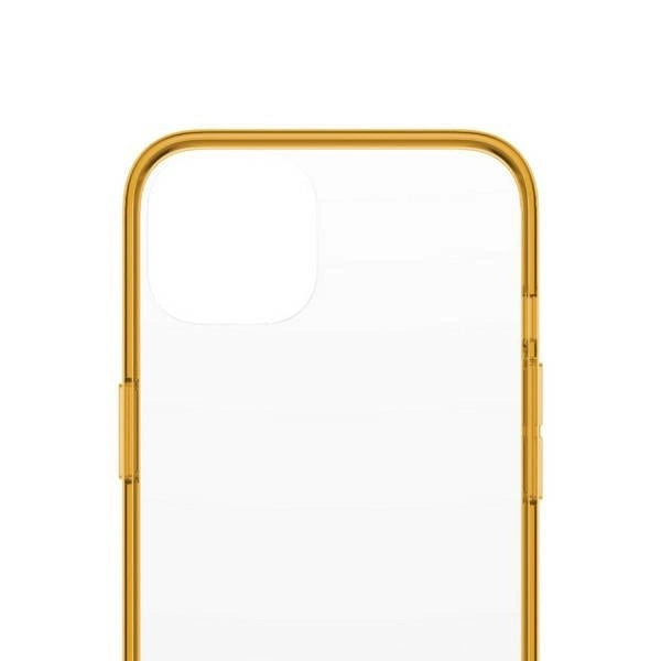 PanzerGlass ClearCase antibakteriel beholder med Military Grade certifikat til iPhone 13 / 14 / 15 - gennemsigtig gul