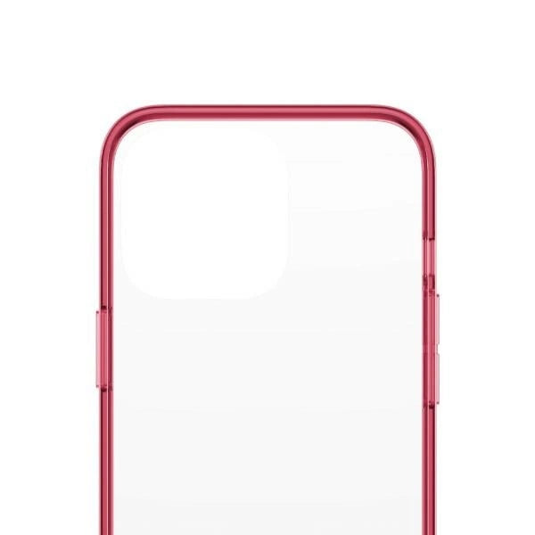 PanzerGlass ClearCase antibakteriel Military Grade certificeret sag til iPhone 13 Pro - gennemsigtig pink