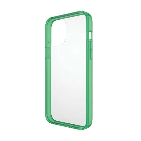 PanzerGlass ClearCase Antibakteriel Military Grade Certified Case til iPhone 13 Pro Max - Gennemsigtig Grøn