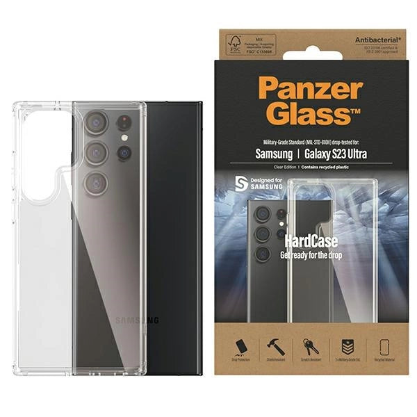 PanzerGlass ClearCase til Samsung Galaxy S23 Ultra - gennemsigtigt