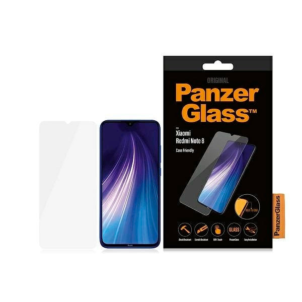 PanzerGlass E2E Regelmæssig hærdet glas til Xiaomi Redmi Note 8