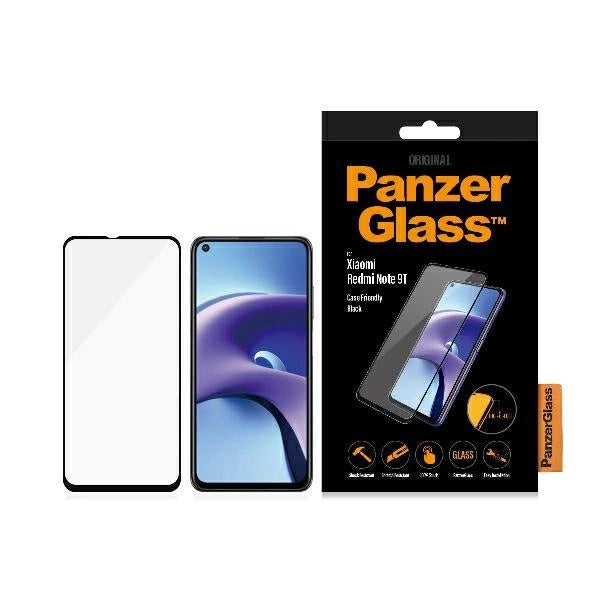PanzerGlass E2E Regelmæssig hærdet glas til Xiaomi Redmi Note 9T